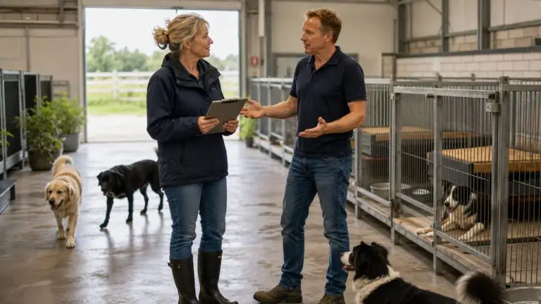 NVWA fokkers inspectie waarbij de huisvesting en verzorging van dieren worden beoordeeld
