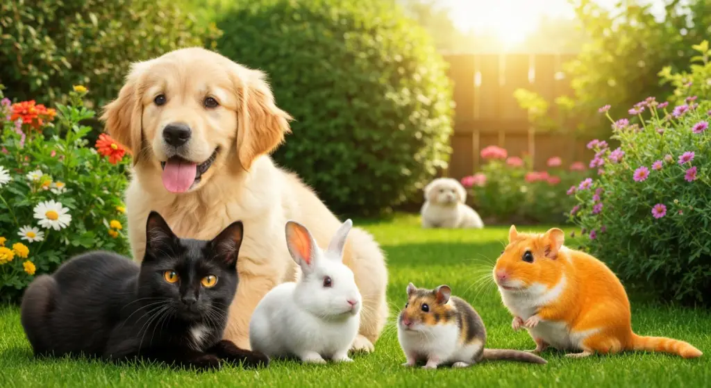 welke dieren als huisdier