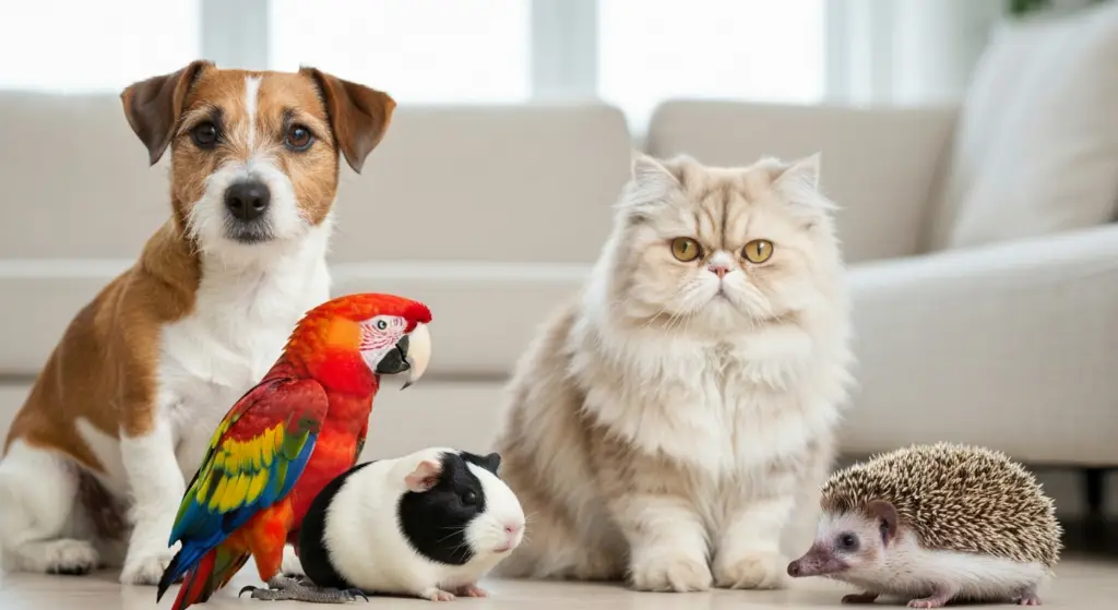 huis- en hobbydierenlijst